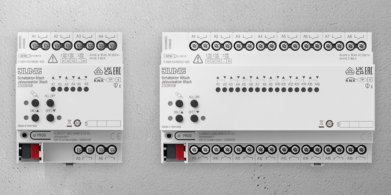 KNX Schalt- und Jalousieaktoren bei Elektro Krapf in Vohenstrauß