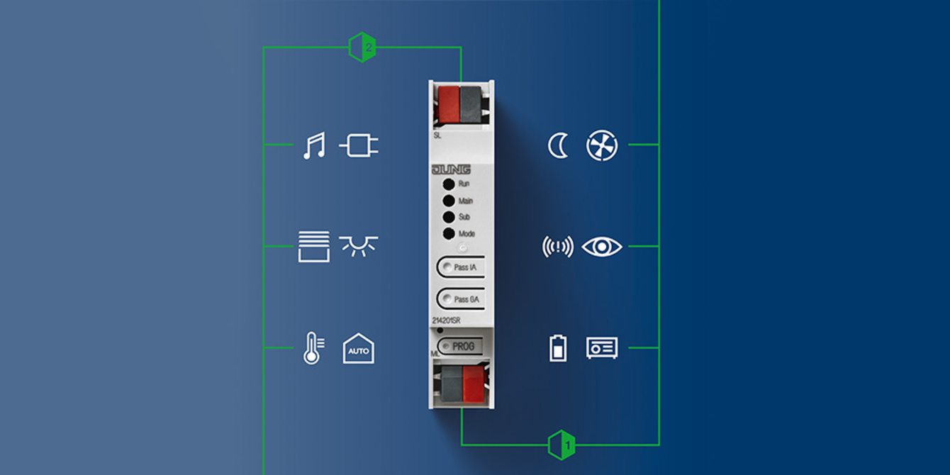 KNX Bereichs- und Linienkoppler bei Elektro Krapf in Vohenstrauß