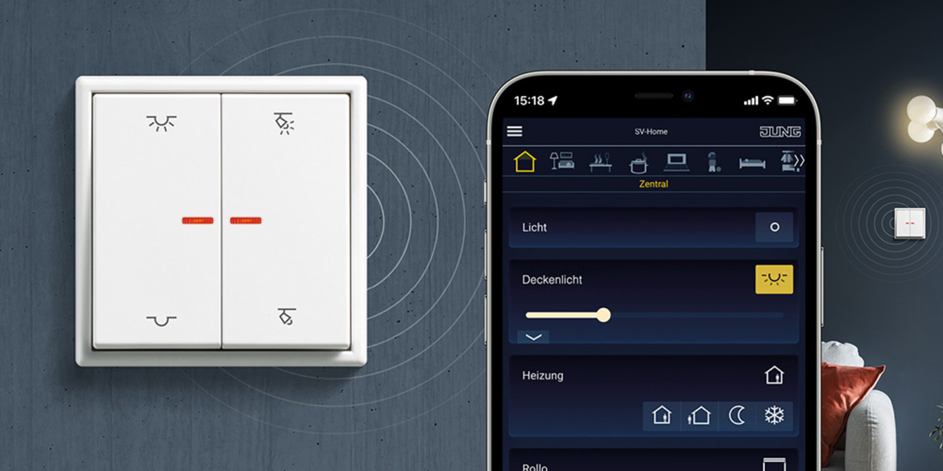 KNX RF Taster bei Elektro Krapf in Vohenstrauß